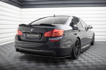 BMW 5-Serie M-Sport F10 2011-2017 Bakre Splitter / Diffuser med Splitters V.2 Maxton Design